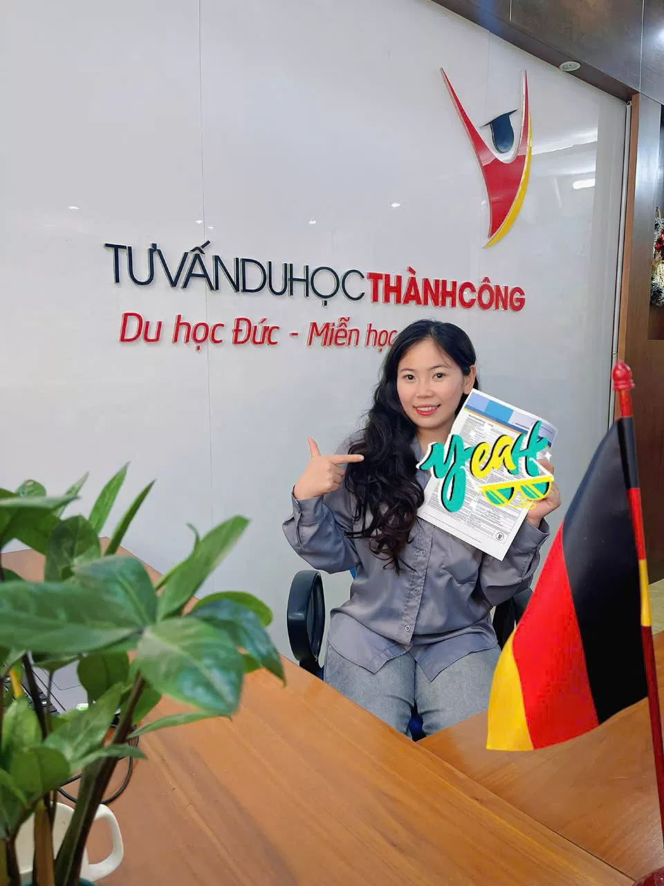 CHÚC MỪNG HỌC VIÊN NGUYỄN THU HUYỀN ĐÃ NHẬN ĐƯỢC HỢP ĐỒNG TẠI ĐỨC