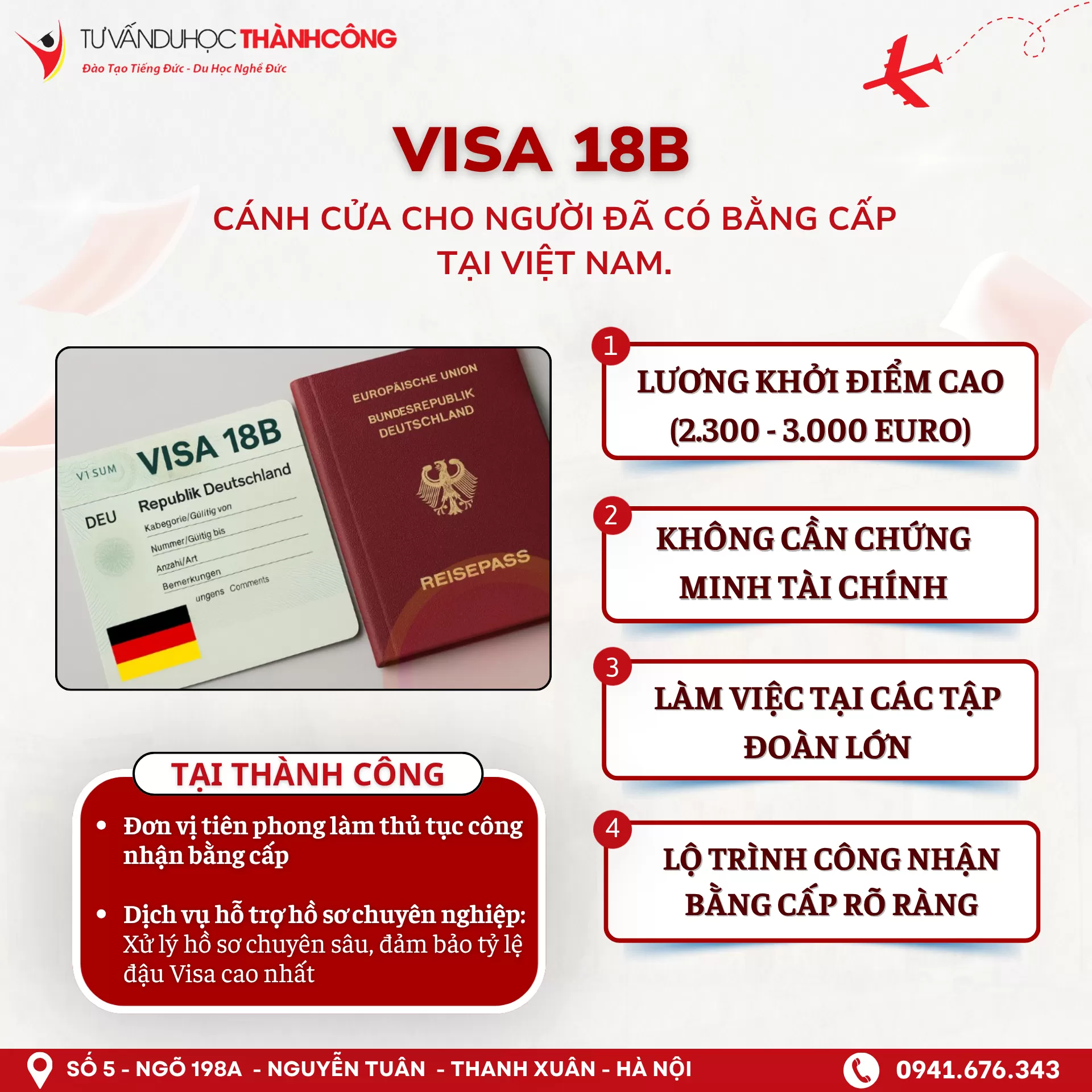 VISA 18B - CÁNH CỬA CHO NGƯỜI ĐÃ CÓ BẰNG CẤP TẠI VIỆT NAM.