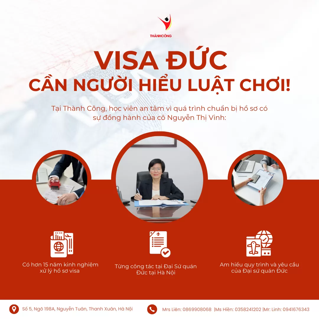 VISA ĐỨC – CẦN NGƯỜI HIỂU LUẬT CHƠI! 