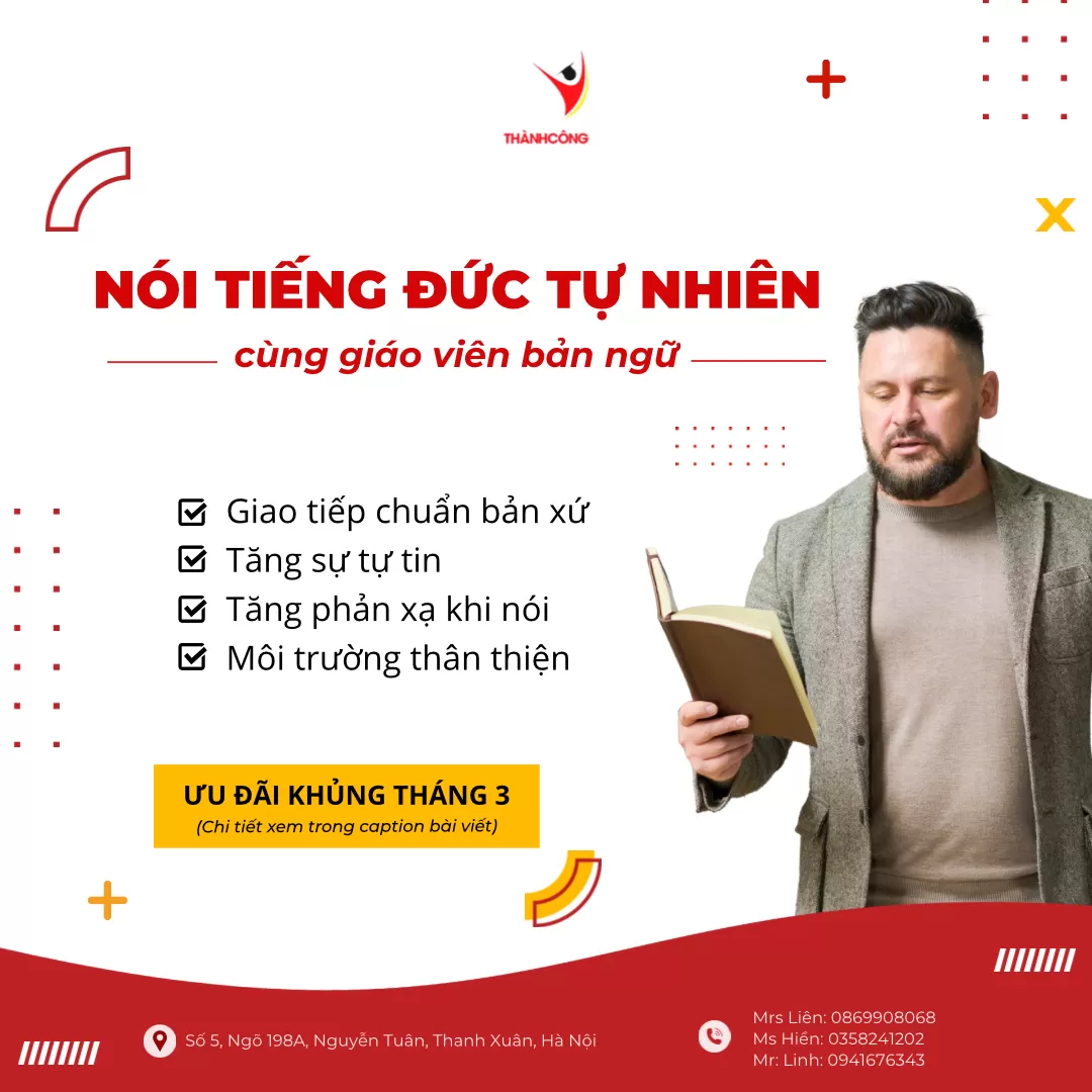 CHINH PHỤC B2 ĐỂ CHẠM TAY VÀO KHO TÀNG TRI THỨC TẠI ĐỨC