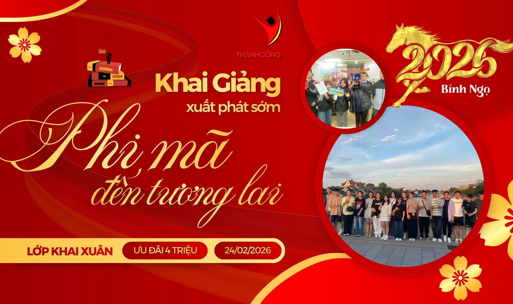 CUỘC ĐUA ĐÃ BẮT ĐẦU. BẠN CÓ DÁM LÀ NGƯỜI XUẤT PHÁT SỚM? - NGAY ĐẦU XUÂN BÍNH NGỌ